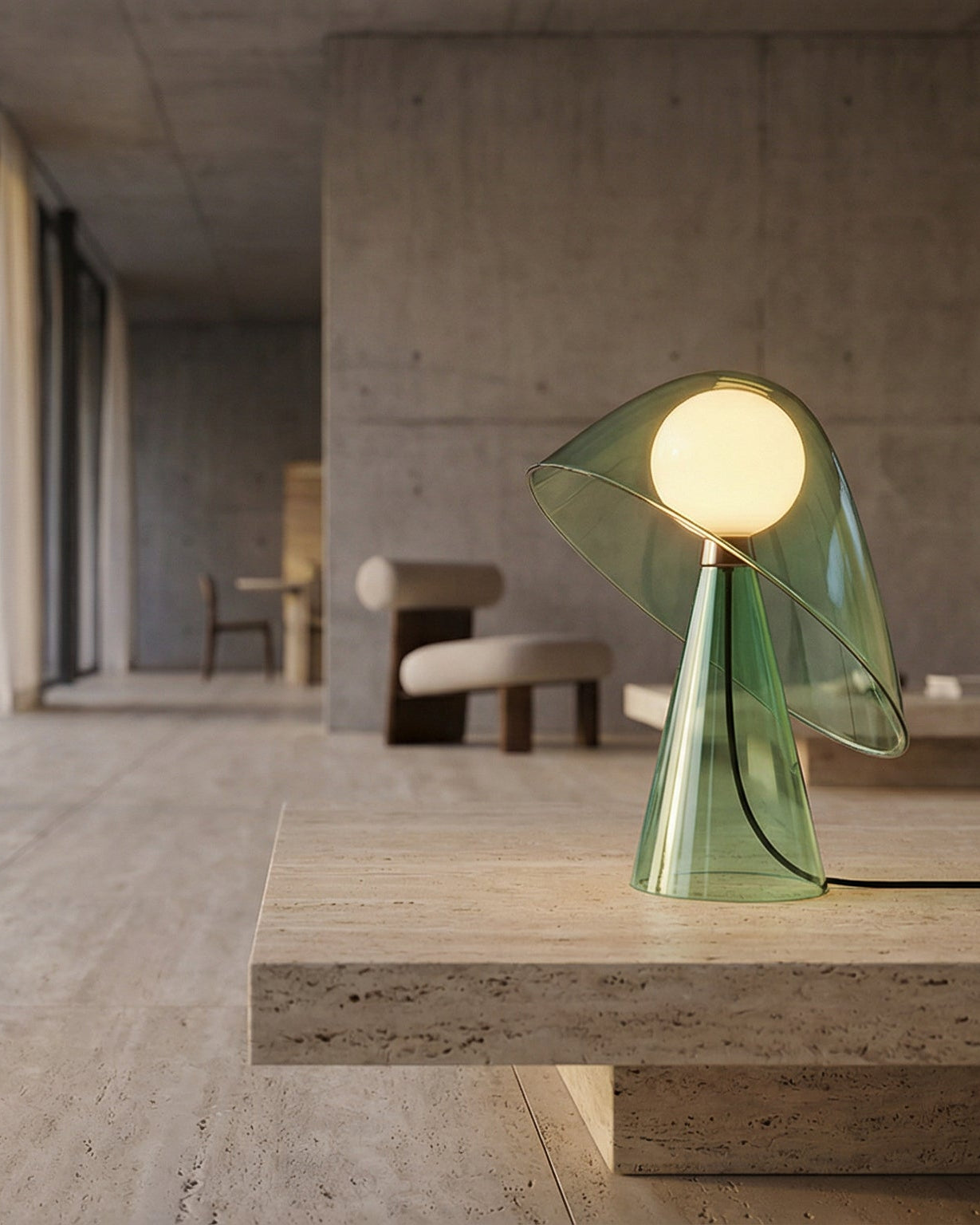 Mademoiselle table lamp Design by Quaglio Simonelli