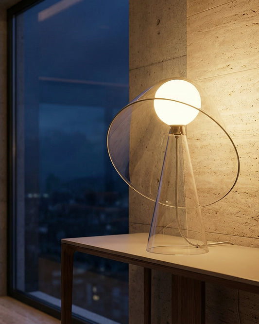 Mademoiselle table lamp Design by Quaglio Simonelli