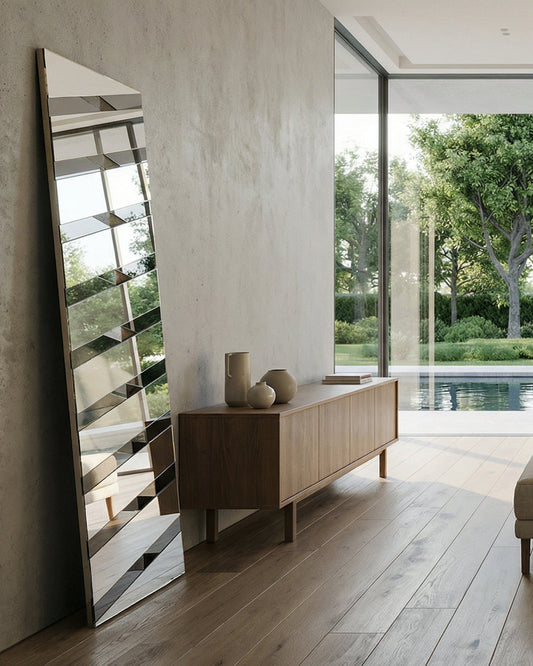 Twill Floor Mirror Design by Martina Bartoli