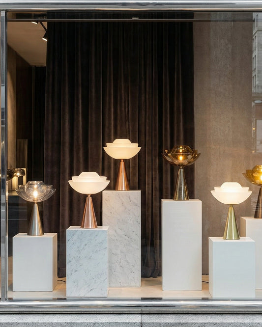 Lotus table lamp Design by Serena Confalonieri