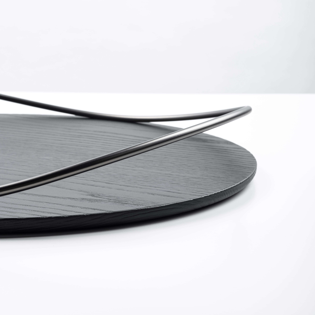 Touché Black Ash Wood Design by Martina Bartoli