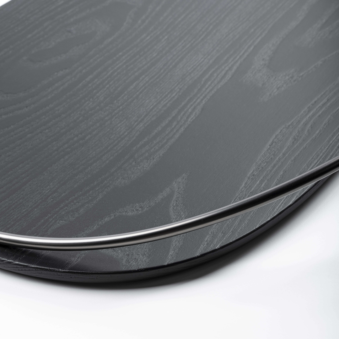 Touché Black Ash Wood Design by Martina Bartoli