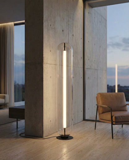 Flu floor lamp - Elegance in Light