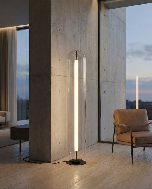 Flu floor lamp - Elegance in Light