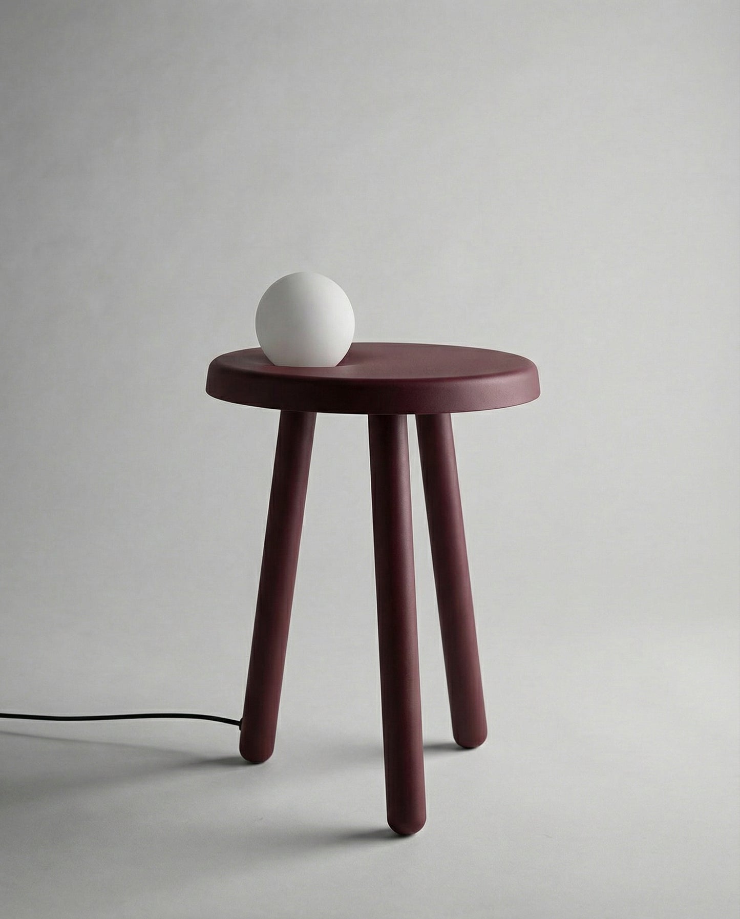 Alby small table with light