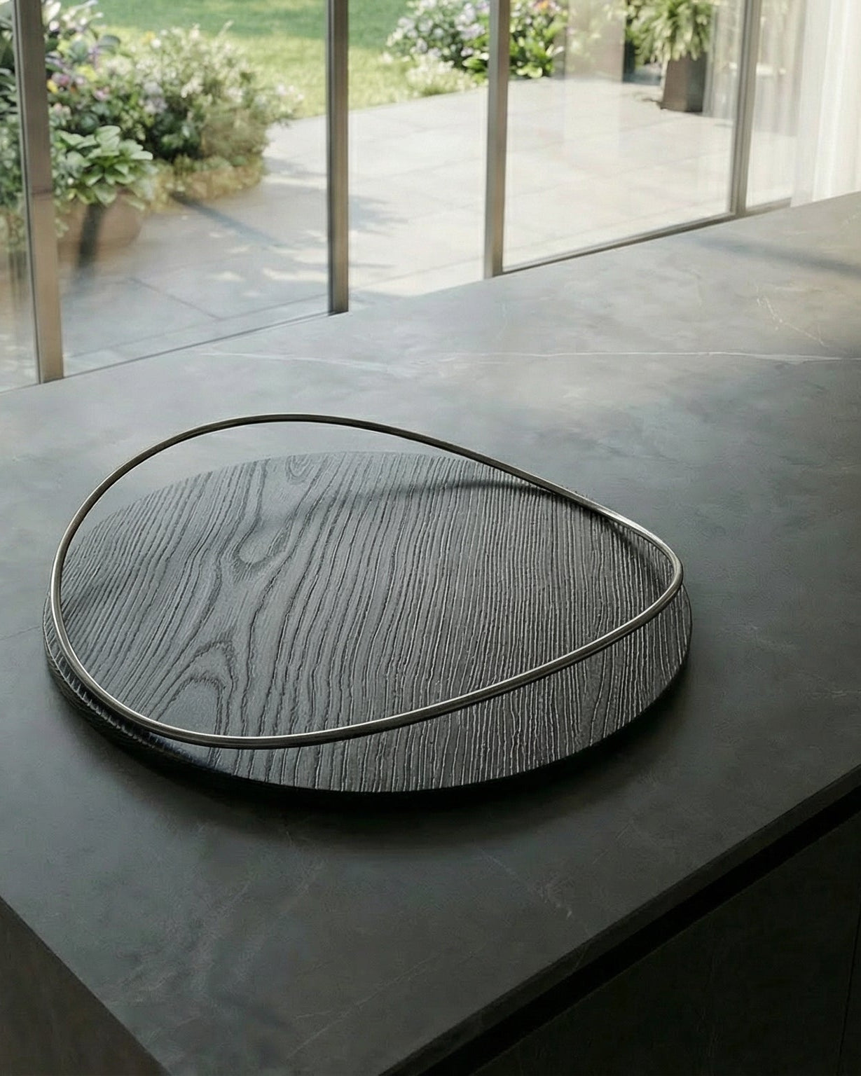 Touché Black Ash Wood Design by Martina Bartoli