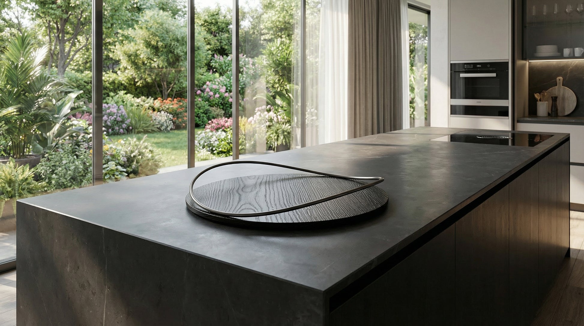 Touché Black Ash Wood Design by Martina Bartoli