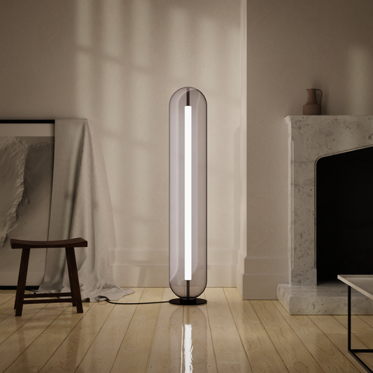 Flu floor lamp - Elegance in Light