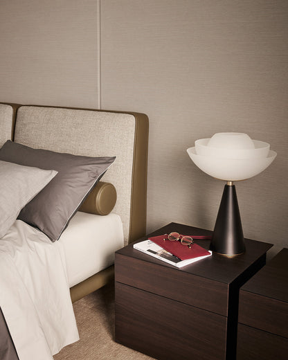 Lotus table lamp Design by Serena Confalonieri